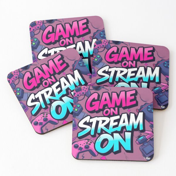 Item preview, Game On, Stream On designed and sold by Charlie-Kier.