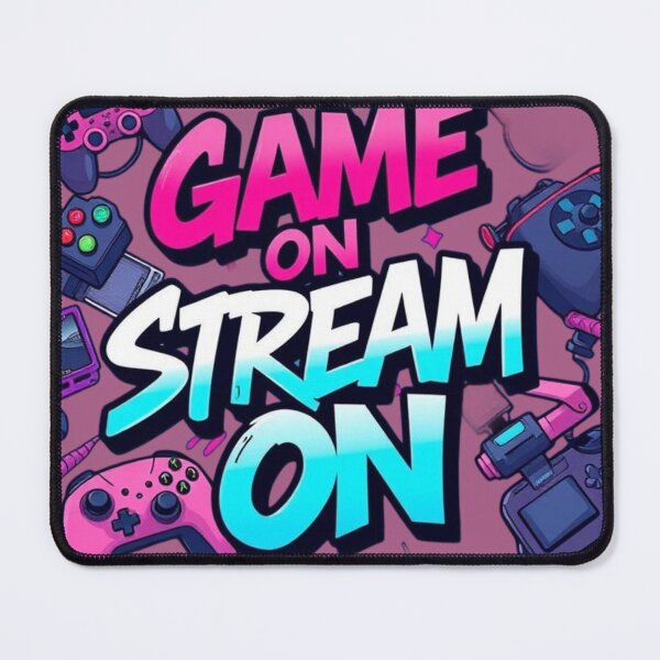 Item preview, Game On, Stream On designed and sold by Charlie-Kier.
