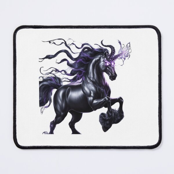 Item preview, dark unicorn designed and sold by Mateusz Majcherek.