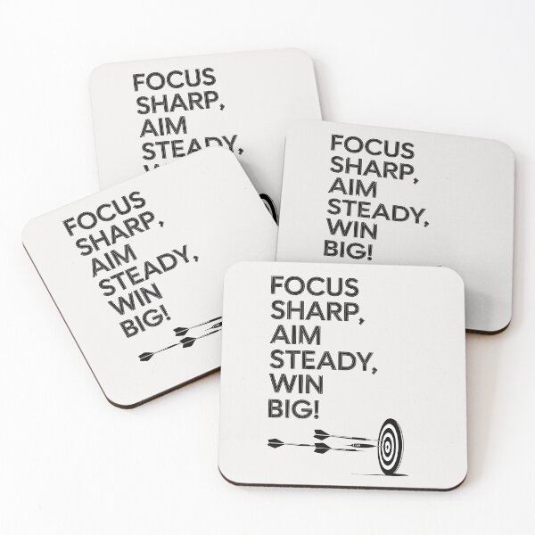 Item preview, Focus sharp, Aim steady, Win big designed and sold by NextRVibe.