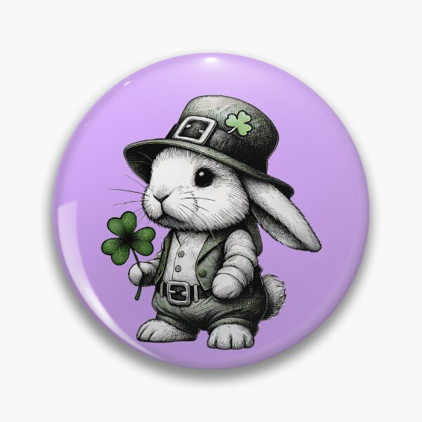 Item preview, Lucky Clover Bunny - St. Patrick’s Day designed and sold by TSQ.