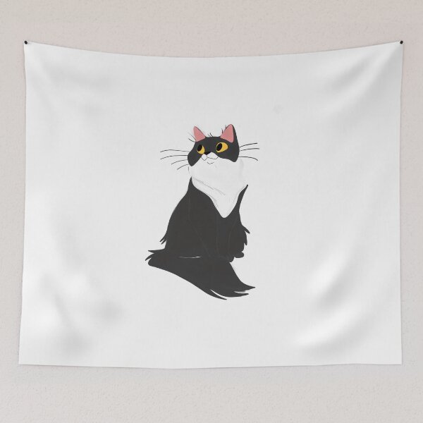 Item preview, black cat designed and sold by meyro.