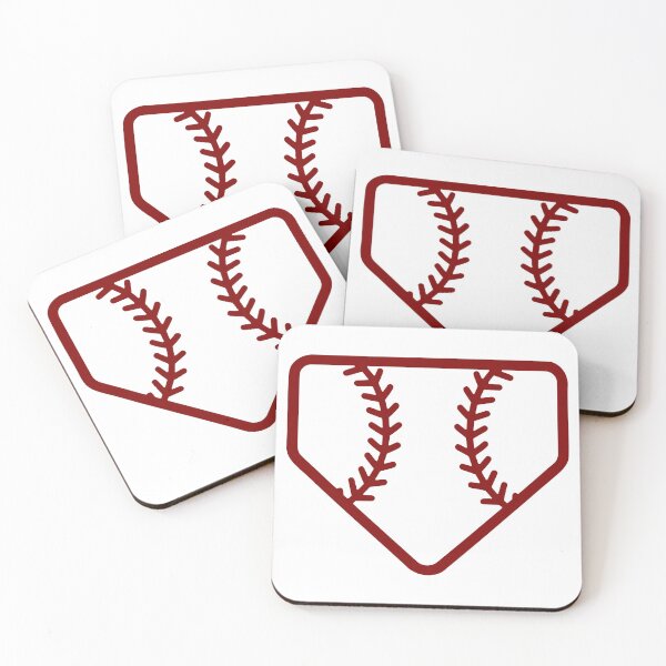 Item preview, Baseball Home Plate with Stitches designed and sold by theartfulaspie.