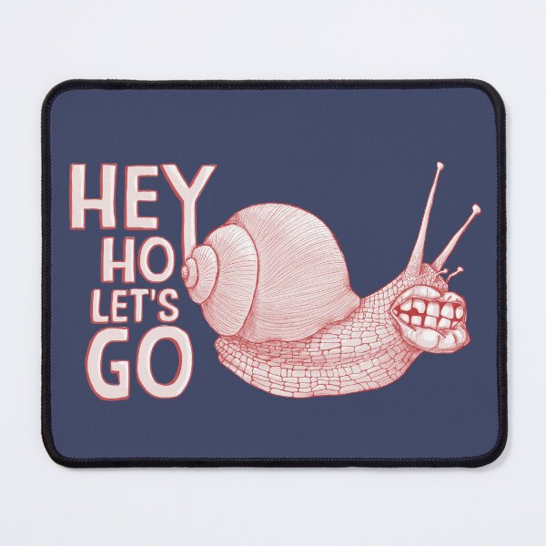 Item preview, Motivational snail - Hey ho let’s go designed and sold by Szofink.