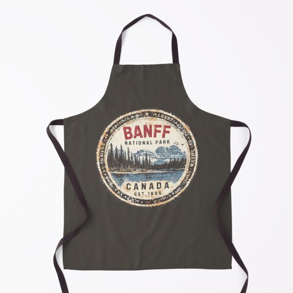 Item preview, A Vintage Emblem of Banff National Park - Canada  designed and sold by GoodOldVintage.