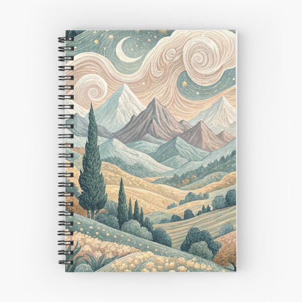 Item preview, Van Gogh Style Nature Painting designed and sold by artcloudgallery.