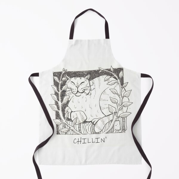 Item preview, Happy sleeping cat illustration designed and sold by CrittersByLola.