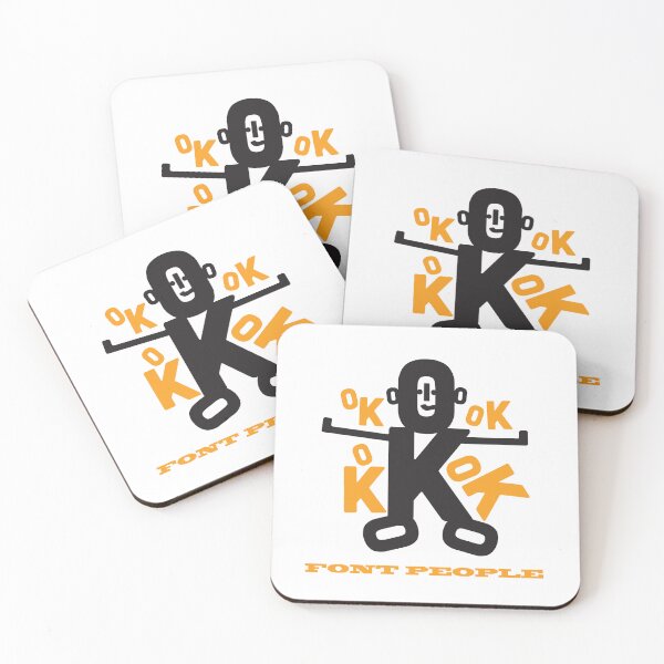 Item preview, Font People: OK OK OK OK! designed and sold by Gopherstown, OR.