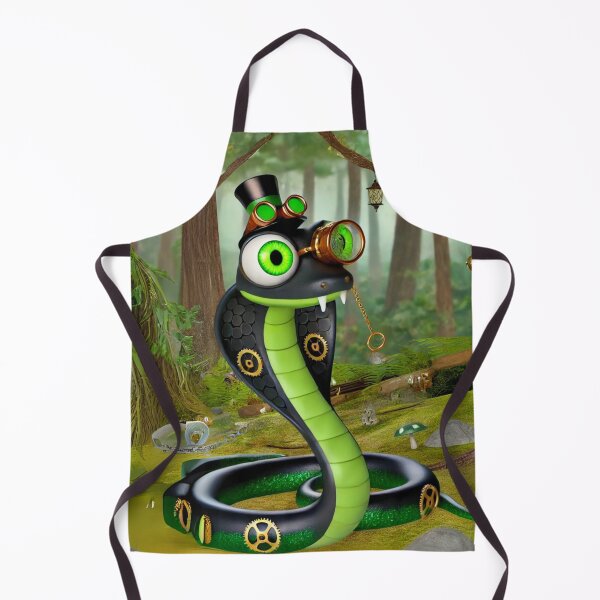 Item preview, Steampunk King Rat Snake Elegance designed and sold by Sillytoe.