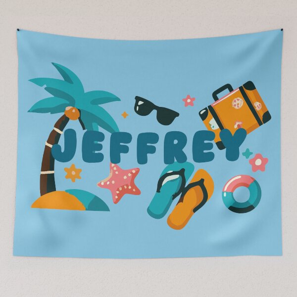 Item preview, Name Jeffrey - personalized designed and sold by karolinahinc.