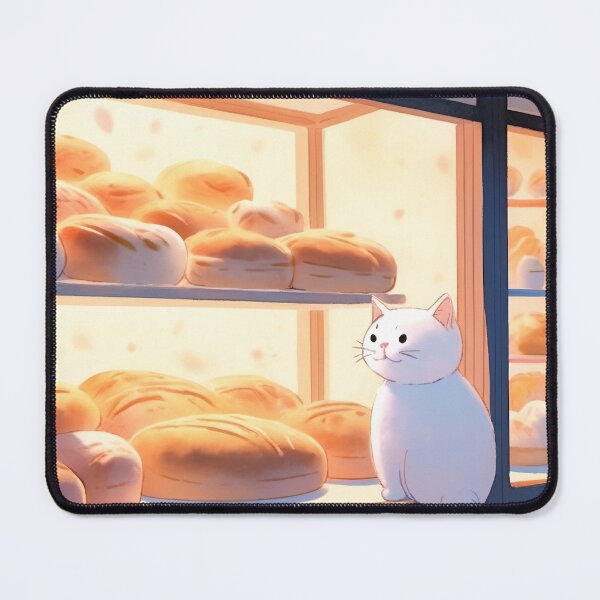 Item preview, Fat White Cat Eyes the Bakery Goods designed and sold by Niko Pantele.