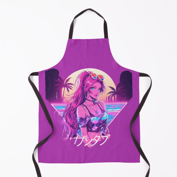 Item preview, Beautiful Neon Dream Futuristic Hot Girl designed and sold by Nightarcade.
