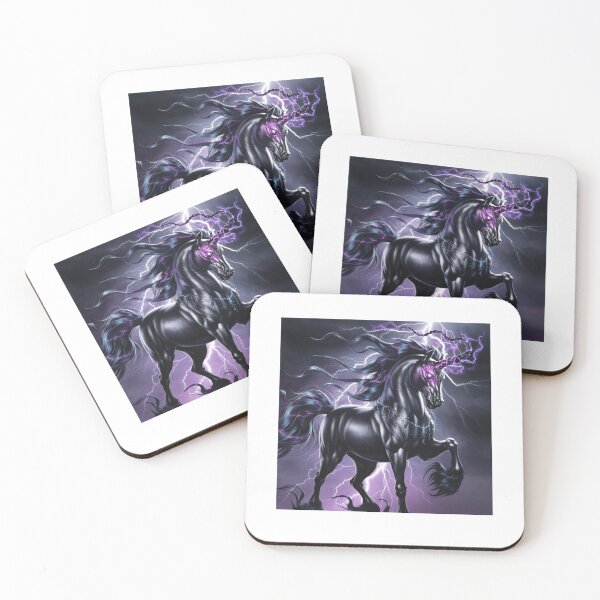 Item preview, dark unicorn designed and sold by Mateusz Majcherek.