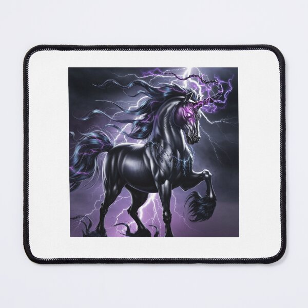 Item preview, dark unicorn designed and sold by Mateusz Majcherek.