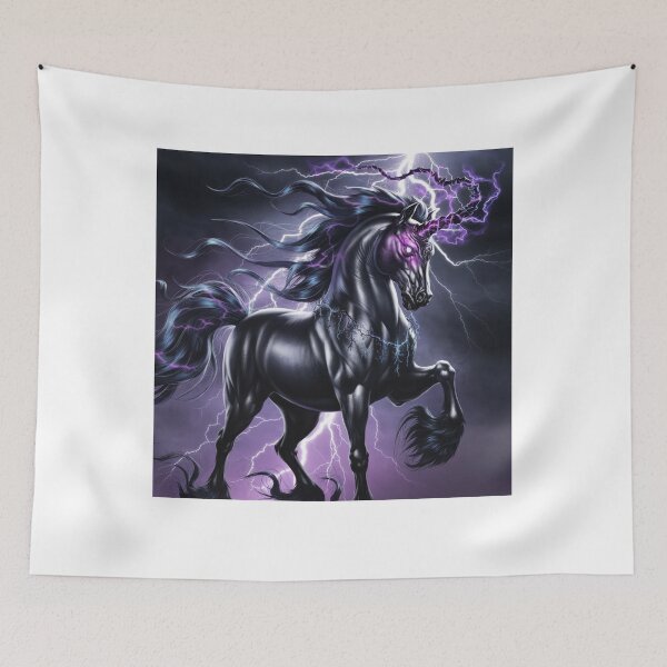 Item preview, dark unicorn designed and sold by Mateusz Majcherek.