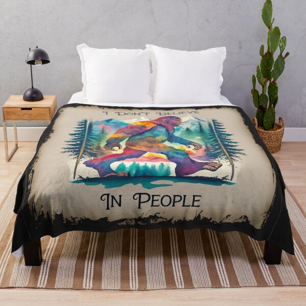 Item preview, Bigfoot Sasquatch Doesn't Believe In People Shirt designed and sold by candiscamera.