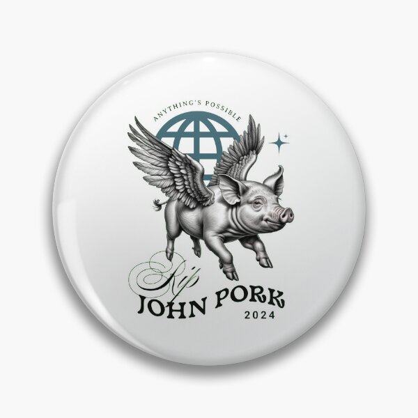 Item preview, john pork designed and sold by PopPizzazz.