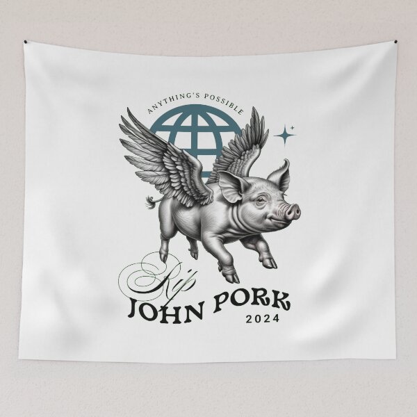 Item preview, john pork designed and sold by PopPizzazz.