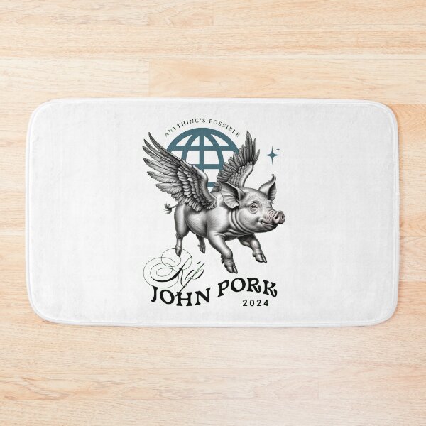 Item preview, john pork designed and sold by PopPizzazz.