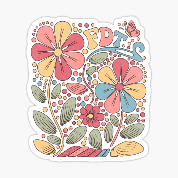 Item preview, Subtle Anti Trump - Floral FDT designed and sold by beansterp.