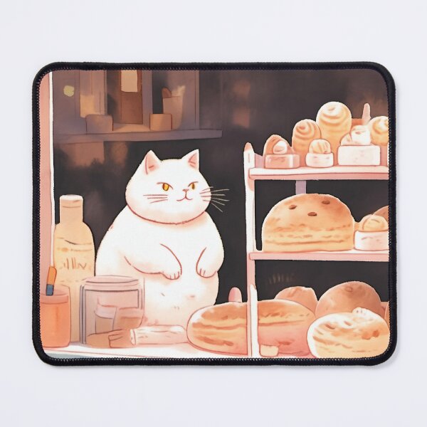 Item preview, Fat White Cat Wants the Bakery Goods designed and sold by Niko Pantele.