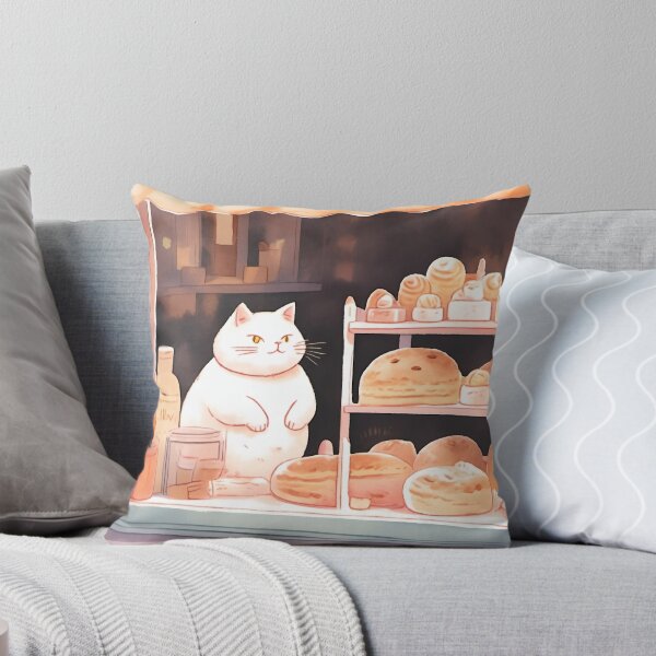 Item preview, Fat White Cat Wants the Bakery Goods designed and sold by Niko Pantele.