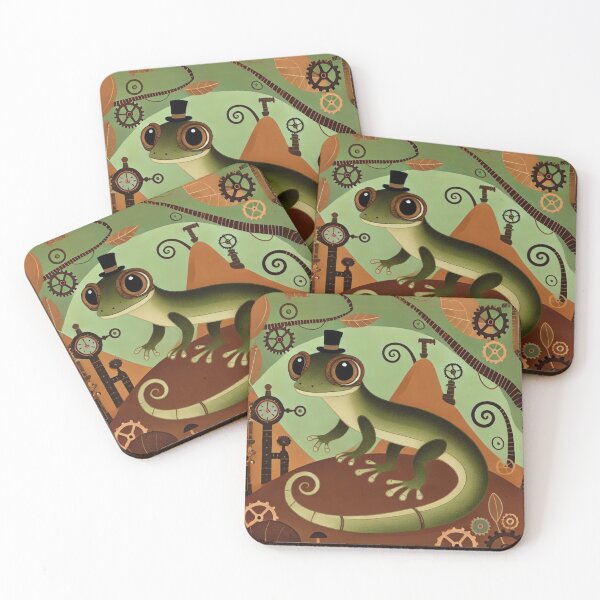 Item preview, Steampunk Lazarus Lizard in Clockwork World designed and sold by Sillytoe.