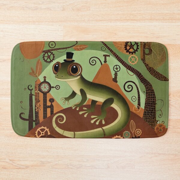 Item preview, Steampunk Lazarus Lizard in Clockwork World designed and sold by Sillytoe.