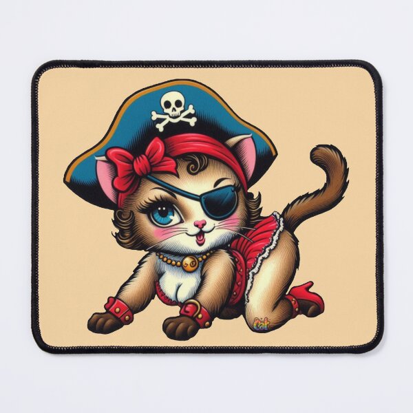 Item preview, Swashbuckling Siren Cat designed and sold by CAutumnTrapp.