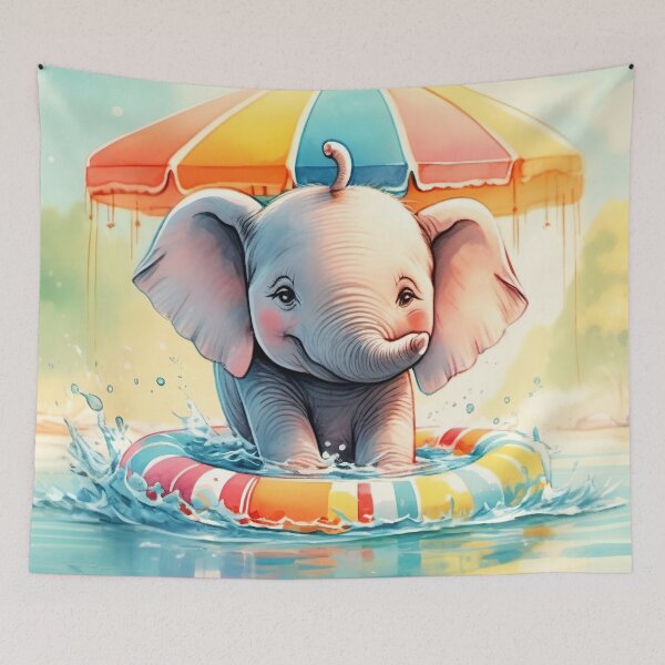 Item preview, Baby Elephant  designed and sold by Niko Pantele.
