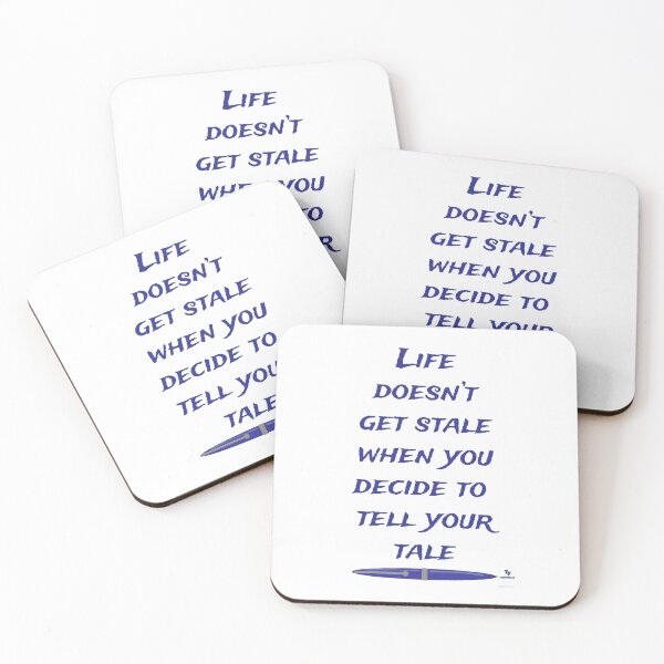 Item preview, Life Is Not A Stale Tale Writer Slogan designed and sold by mytshirtfort.