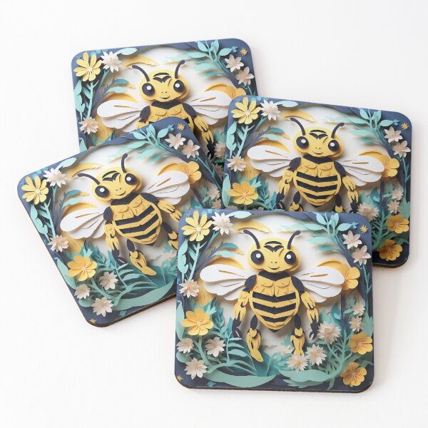 Item preview, Bee Happy designed and sold by tiltshiftearth.