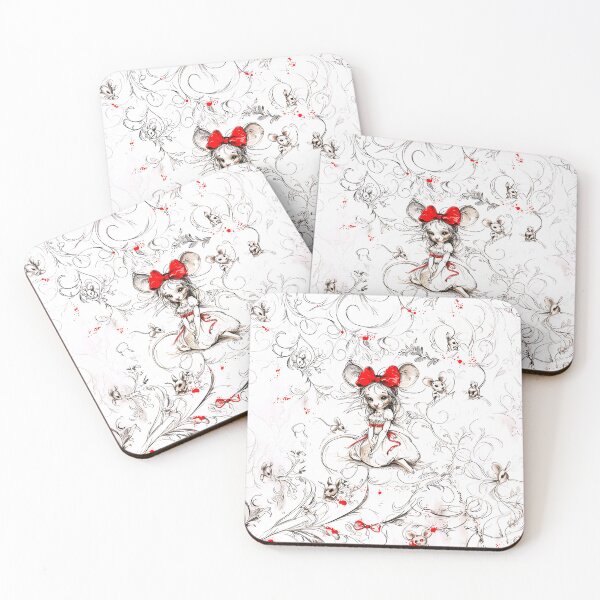 Item preview, Cute Mouse Nursery Room Art designed and sold by ArtbyJustis.