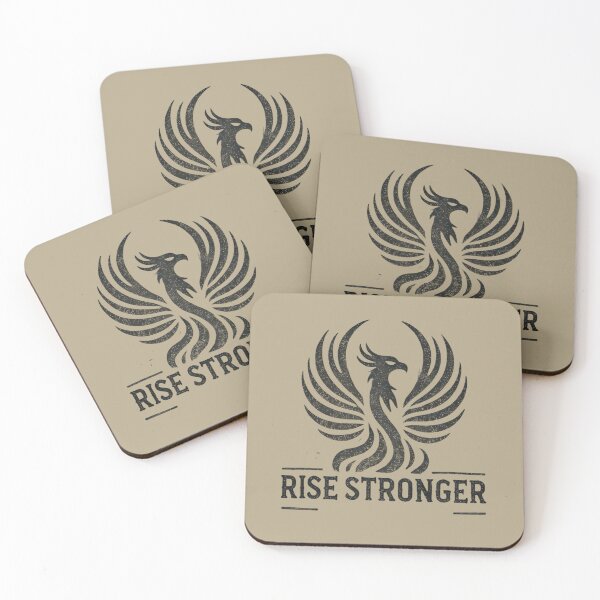 Item preview, Phoenix Reborn – Rise Stronger designed and sold by Timber & Dust.