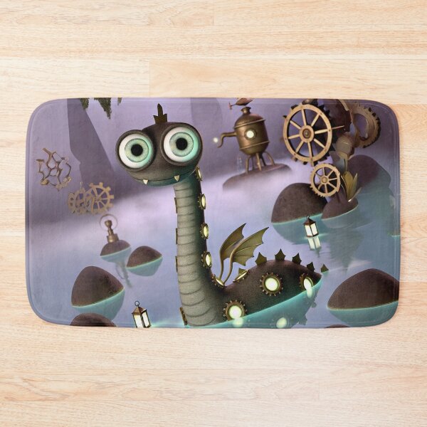 Item preview, Steampunk Loch Ness Monster Fantasy designed and sold by Sillytoe.