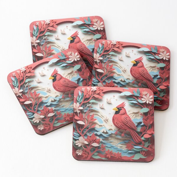 Item preview, Crafted Cardinal's Joy designed and sold by tiltshiftearth.
