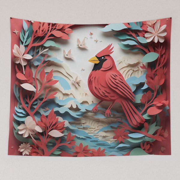 Item preview, Crafted Cardinal's Joy designed and sold by tiltshiftearth.