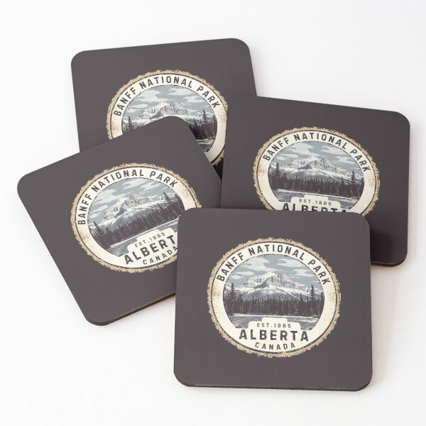 Item preview, A Vintage Emblem of Banff National Park - Canada  designed and sold by GoodOldVintage.