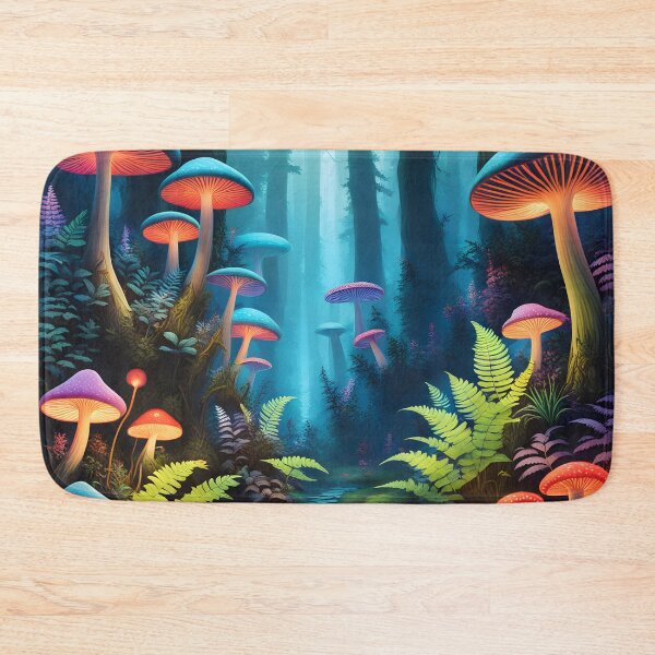 Item preview, Enchanted Mushroom Forest – Fantasy Art designed and sold by ThatBBStore.
