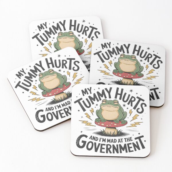Item preview, My Tummy Hurts And I'm Mad At The Government designed and sold by Beanster-nl.