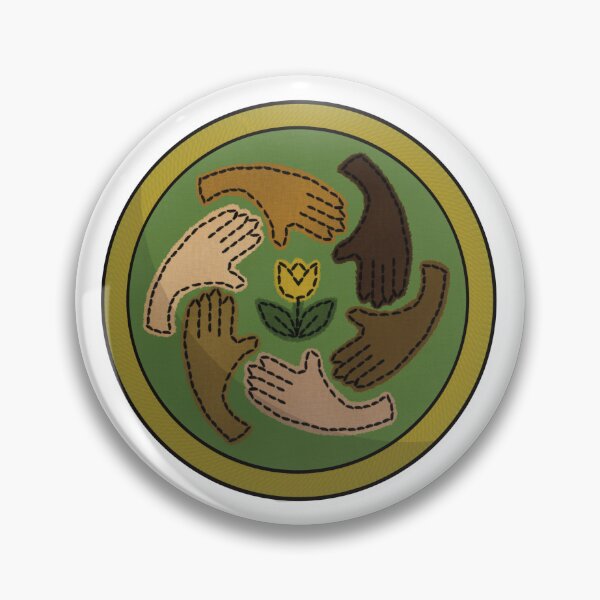 Item preview, Community Service Patch designed and sold by honeybeepaper.