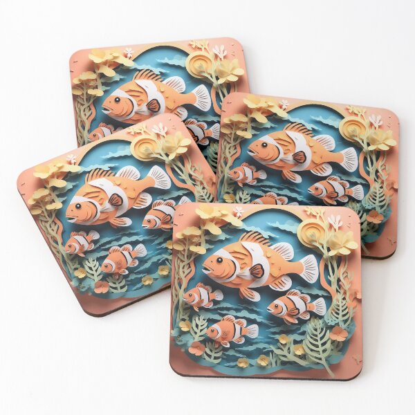 Item preview, Clownfish Capers designed and sold by tiltshiftearth.