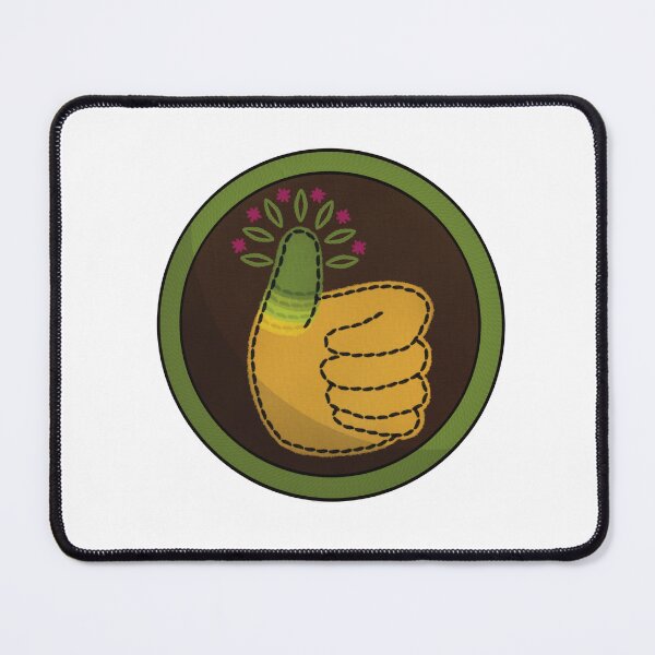 Item preview, Green Thumb Patch designed and sold by honeybeepaper.