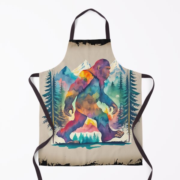 Artikelvorschau, Bigfoot Sasquatch Buntes T-Shirt entworfen und verkauft von candiscamera.