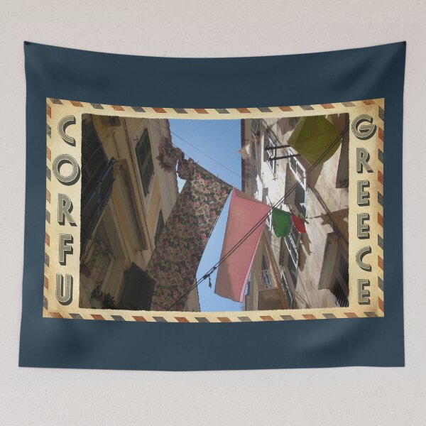 Item preview, Corfu Street Impression designed and sold by 300Spikes.