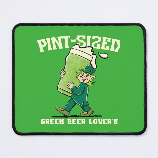 Item preview, Irish Leprechaun with Green Beer : Funny Leprechaun Beer Mug designed and sold by ImaginarStore.