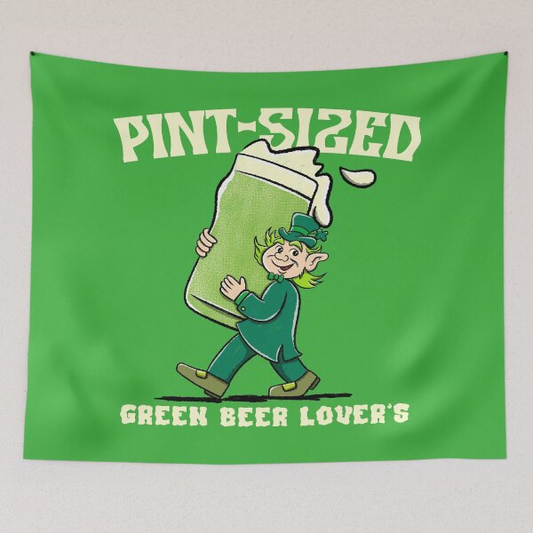 Item preview, Irish Leprechaun with Green Beer : Funny Leprechaun Beer Mug designed and sold by ImaginarStore.