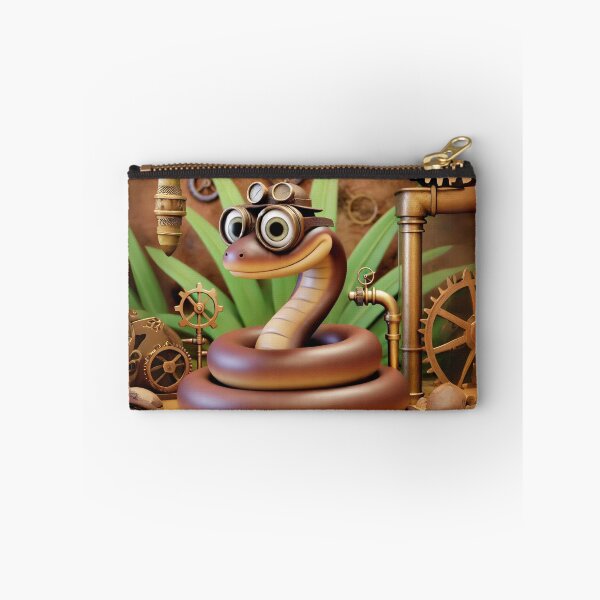 Item preview, Steampunk Mulga Snake in Brass Workshop designed and sold by Sillytoe.