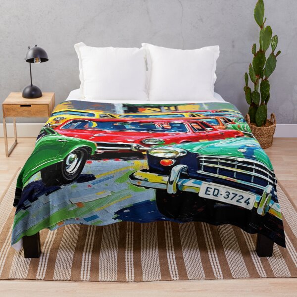Item preview, A classic oil painting of cars designed and sold by Zoa220.