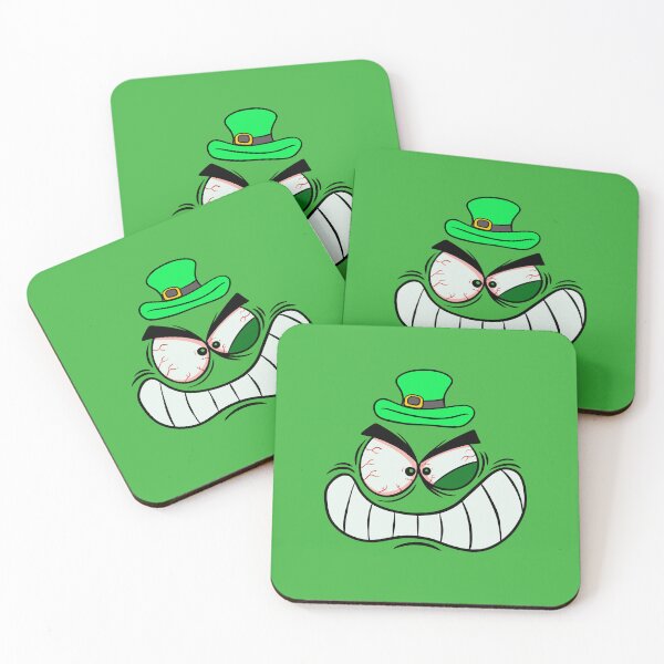 Item preview, Crazy Irish Grin Face : Drunken Mischief Leprechaun designed and sold by ImaginarStore.